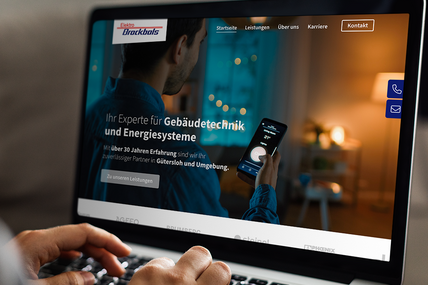 Webseiten Relaunch Elektro Brockbals in Gütersloh