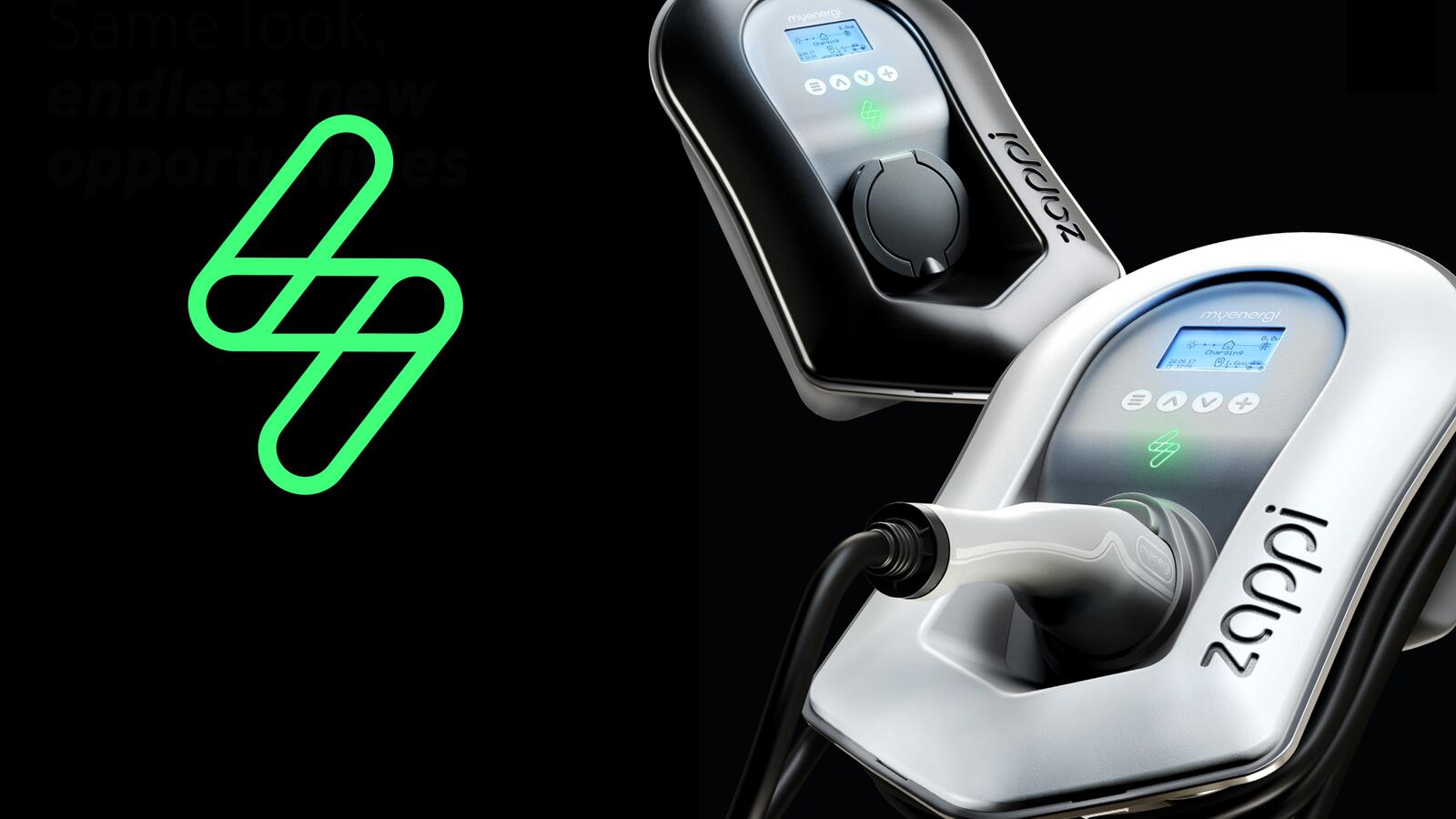 Kollage aus dem Produktsortiment von myenergi